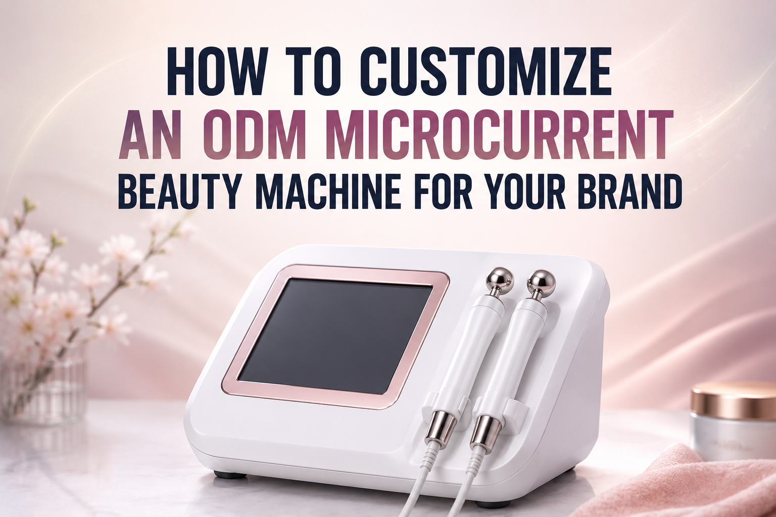 How to Customize an ODM Microcurrent Beauty Machine for Your Brand